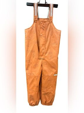 Souris Mini 5T Waterproof Orange Rain Overalls